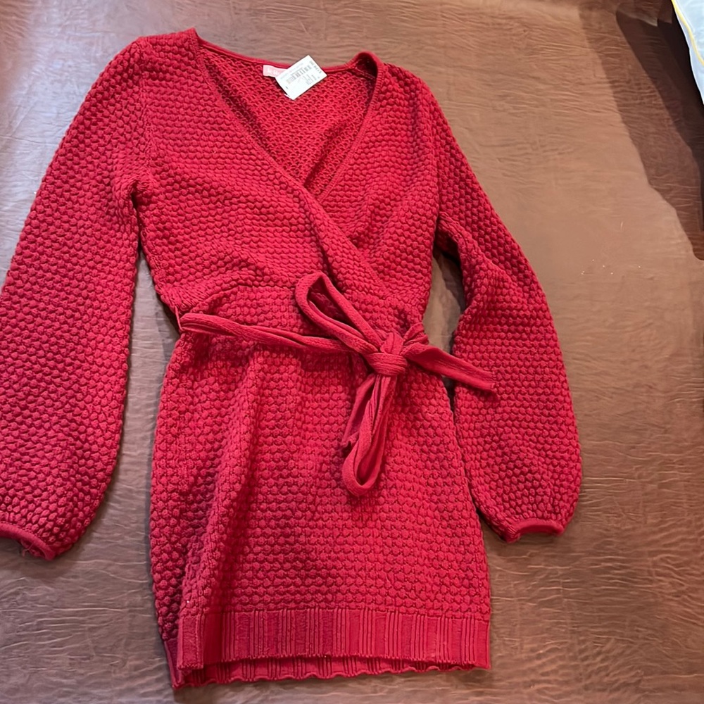 South moon under leRumi red dress size s